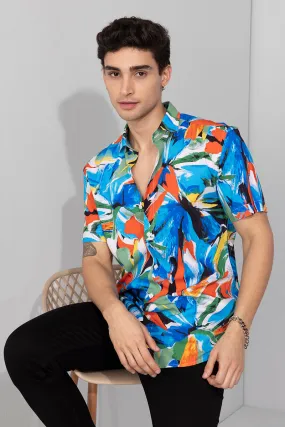 All Unique Cobalt Blue Shirt