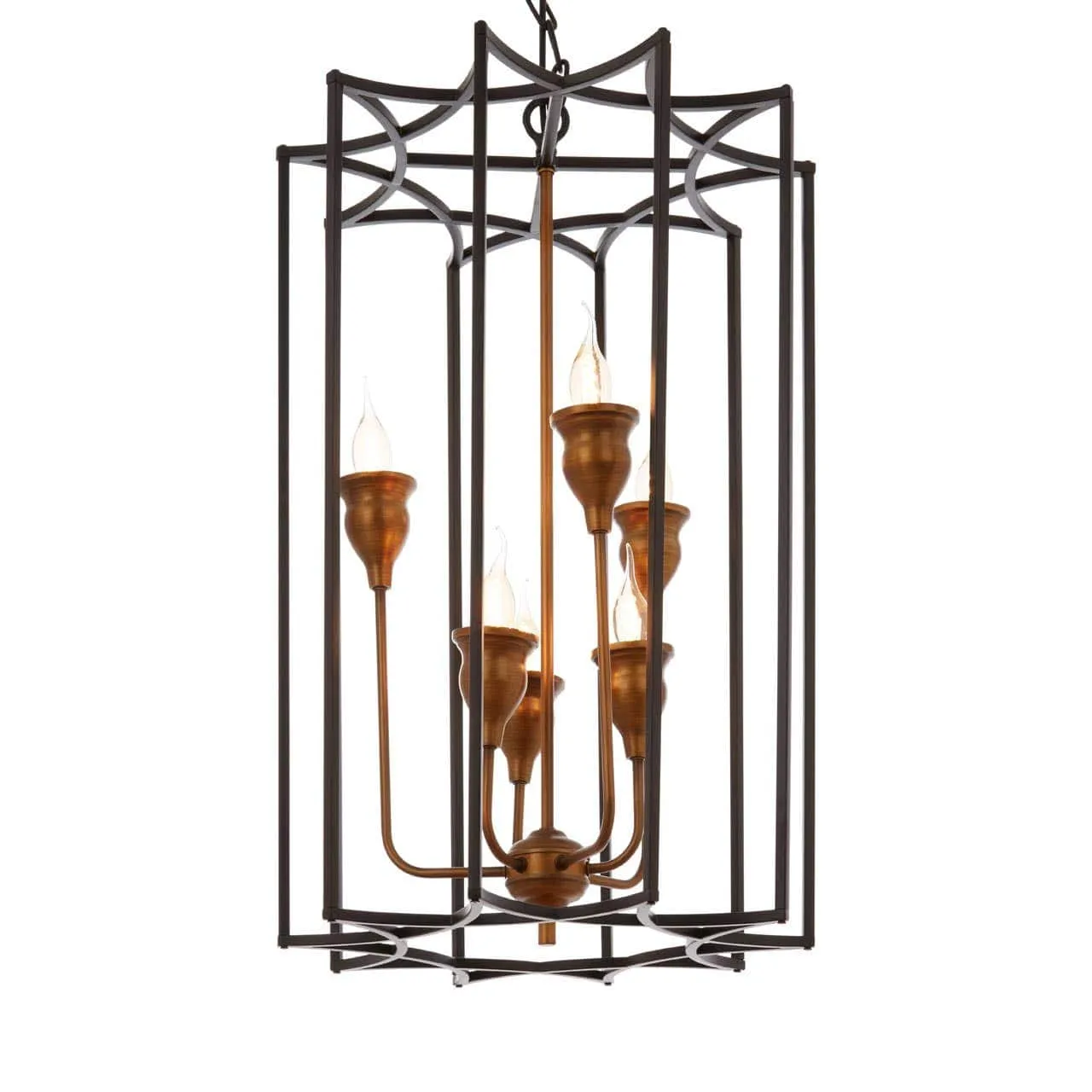 Allas 6 Bulb Pendant Lamp