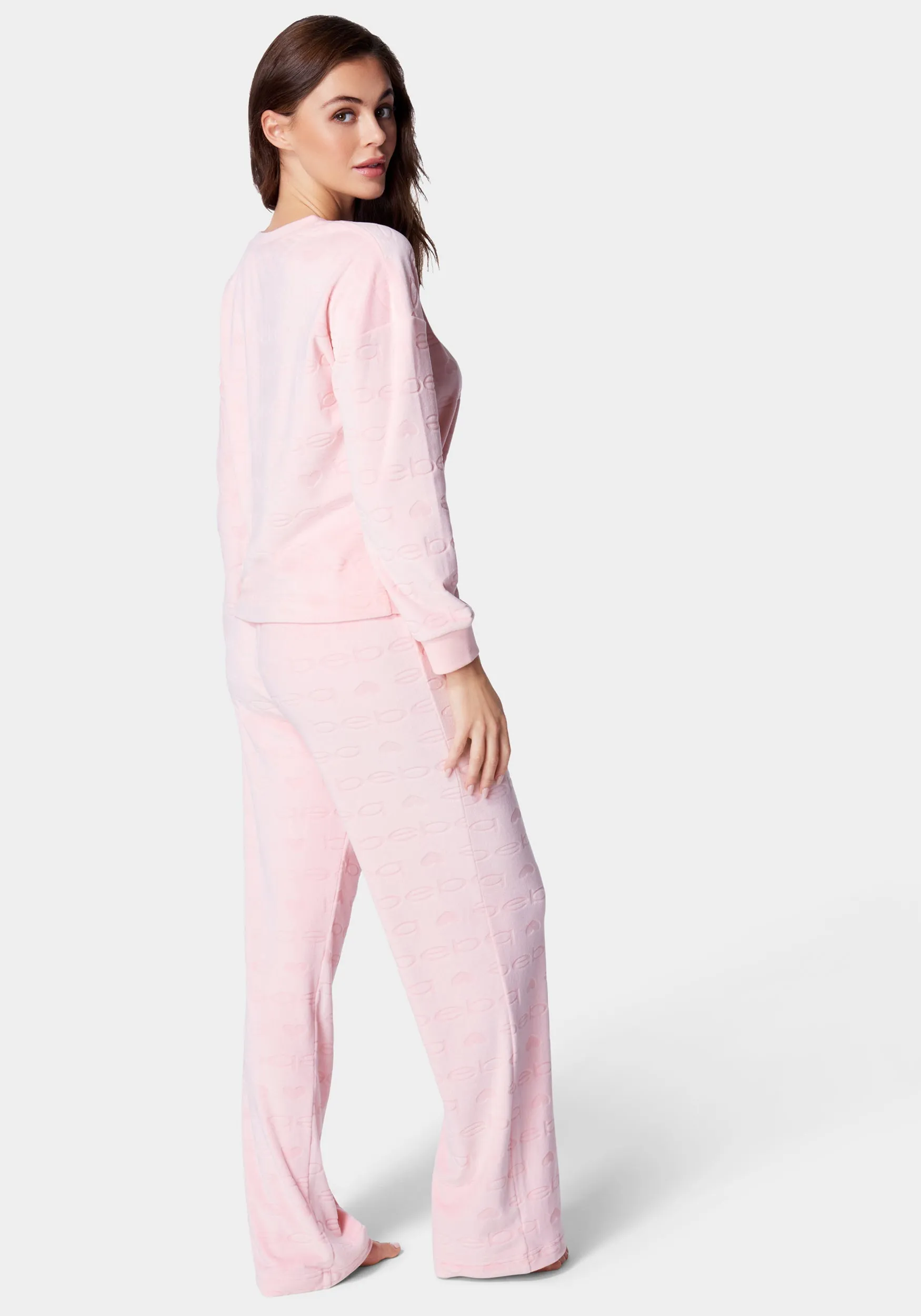 Burnout Velour Pajama Set