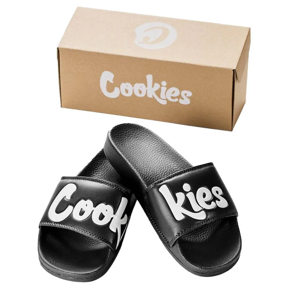Cookies SF Men Original Logo Slides Black