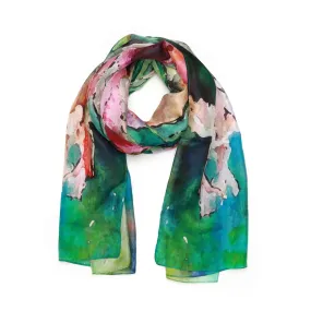 Pure Silk Scarf - Modal Floral