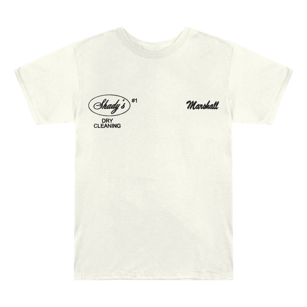 Cream Shady Cleaners T-Shirt - Improved for E-commerce